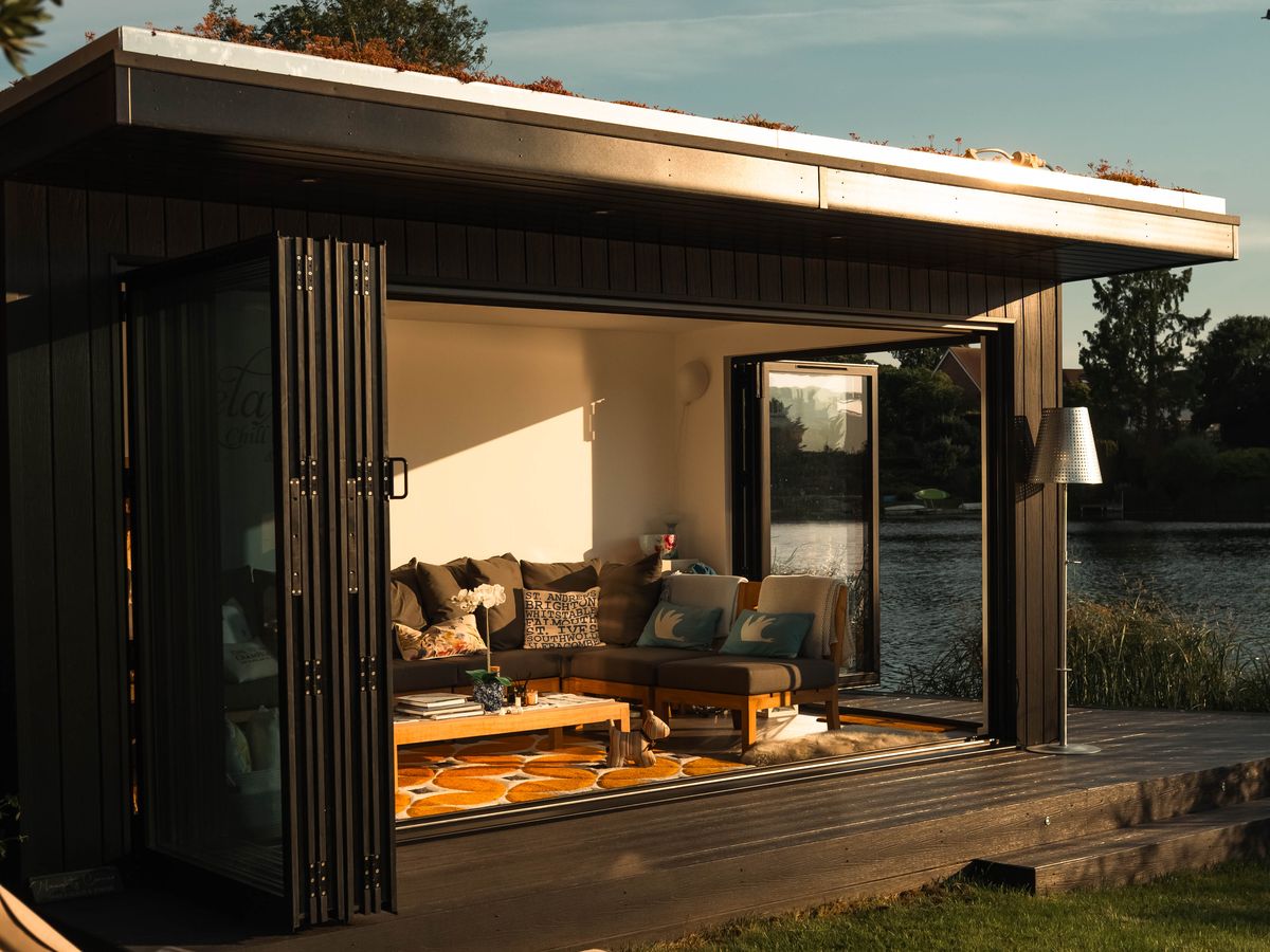 A UK Garden Buildings garden room interior